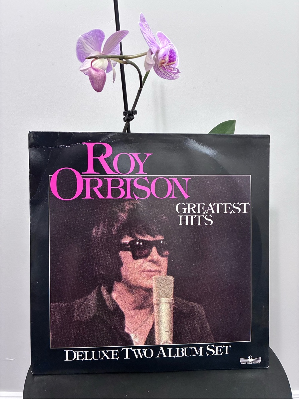 Roy Orbison Greatest Hits Deluxe Two Album Set - Black & Pink Cover